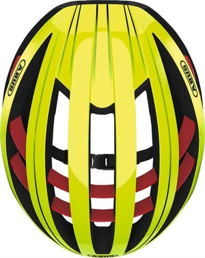 Abus Aventor Neon Yellow racerhjelm