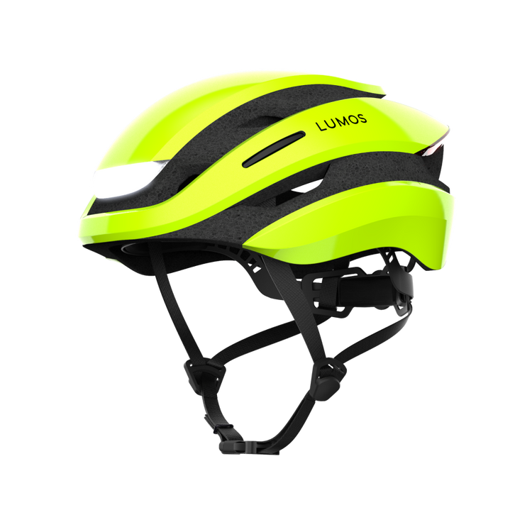 Lumos Ultra Electric Lime 54-61 cm | gul cykelhjelm med indbygget lys