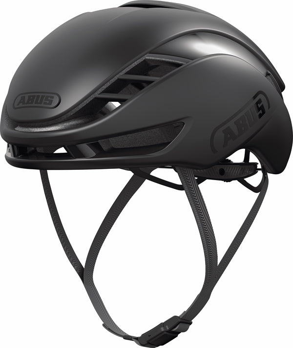 Abus Gamechanger 2.0 Velvet Black Mips. matsort aerohjelm til landevej og tri