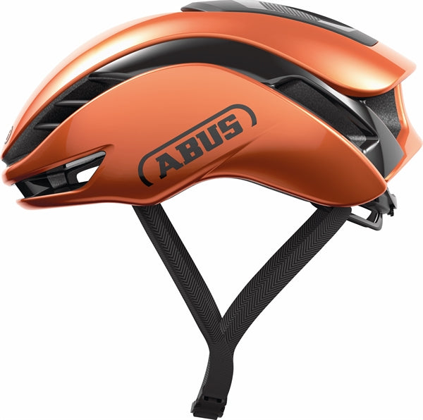 Abus Gamechanger 2.0 Goldfish Orange. Orange aerohjelm til tri og landevej