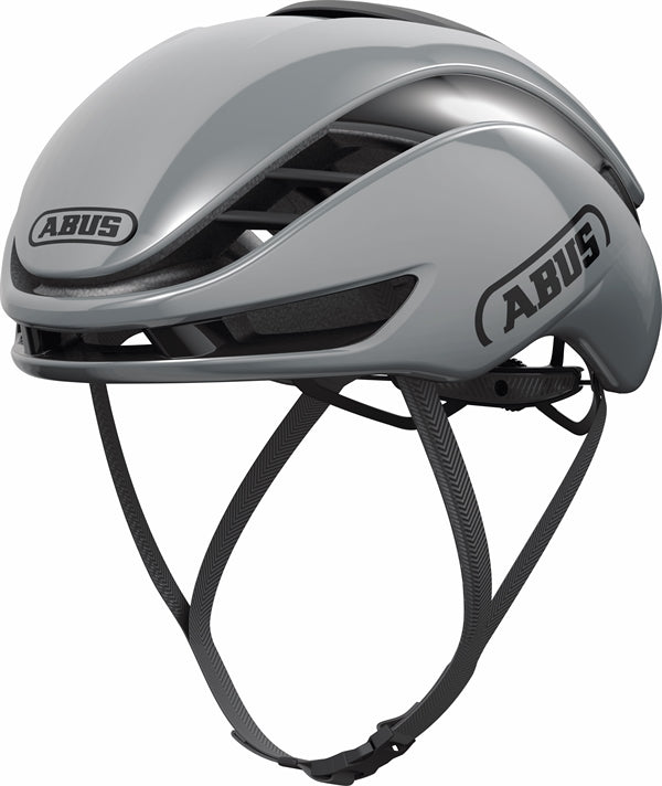 Abus Gamechanger 2.0 Race Grey. Grå aerohjelm til tri og landevej