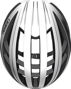 Abus Aventor Gleam Silver racerhjelm