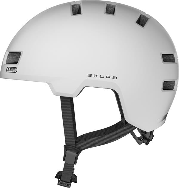 Abus Skurb Polar White | hvid skaterhjelm