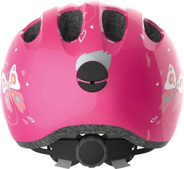 Abus Smiley 2.0 Pink Butterfly cykelhjelm