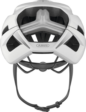 Abus StormChaser Ace Polar White. Cykelhjelm produceret i Italien