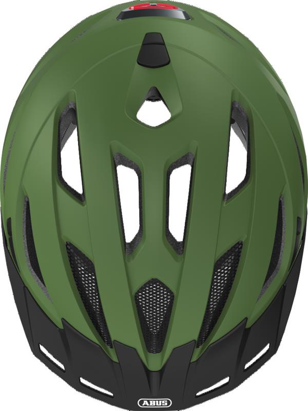 Abus Urban-I 3.0 Cykelhjelm Jade Green med LED lys