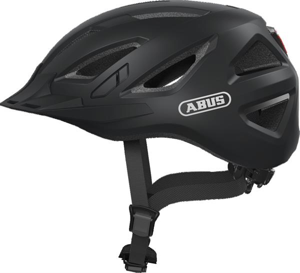 Abus Urban-I 3.0 Cykelhjelm Velvet Black med LED lys str, XL 61-65 cm