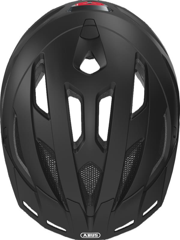 Abus Urban-I 3.0 Cykelhjelm Velvet Black med LED lys