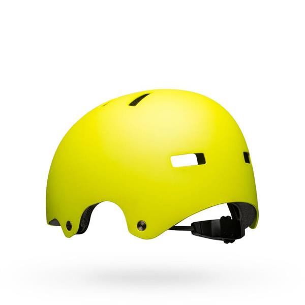 Bell Local Matte Hi-viz Yellow | skrigende mat gul skaterhjelm