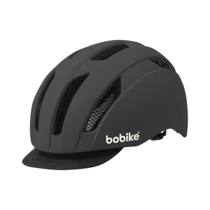 Bobike City Helmet Urban Grey | grå cykelhjelm