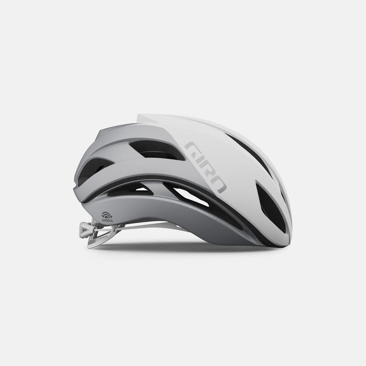 Giro Eclipse Spherical Mips Matte White Silver | Bedste Aero hjelm