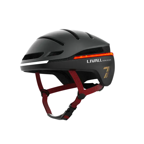 Livall Evo21 Dark Night | Bluetooth cykelhjelm med LED lys