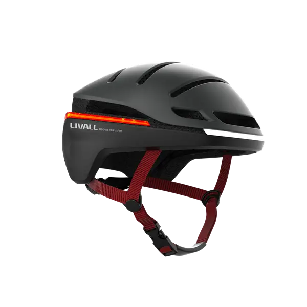 Livall Evo21 Dark Night | Bluetooth cykelhjelm med LED lys