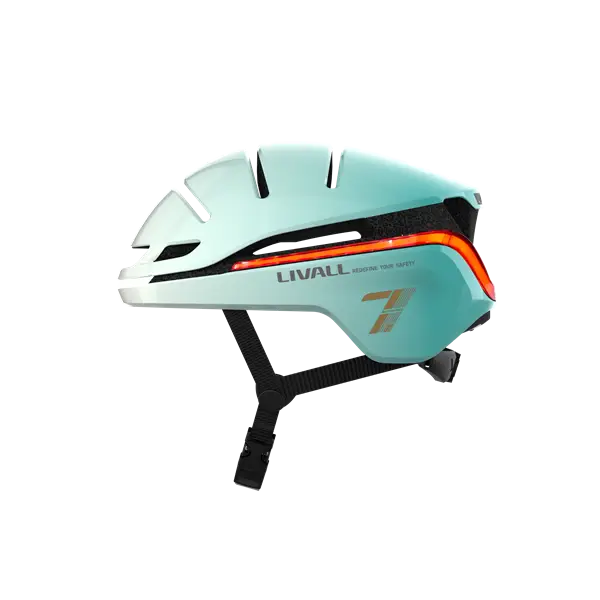 Livall Evo21 Mint | smart cykelhjelm med lys