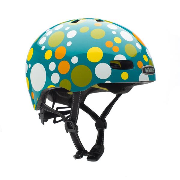 Nutcase Street Polka Face Gloss Mips | cykelhjelm