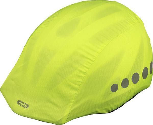 Yellow Abus Raincover for bikehelmet