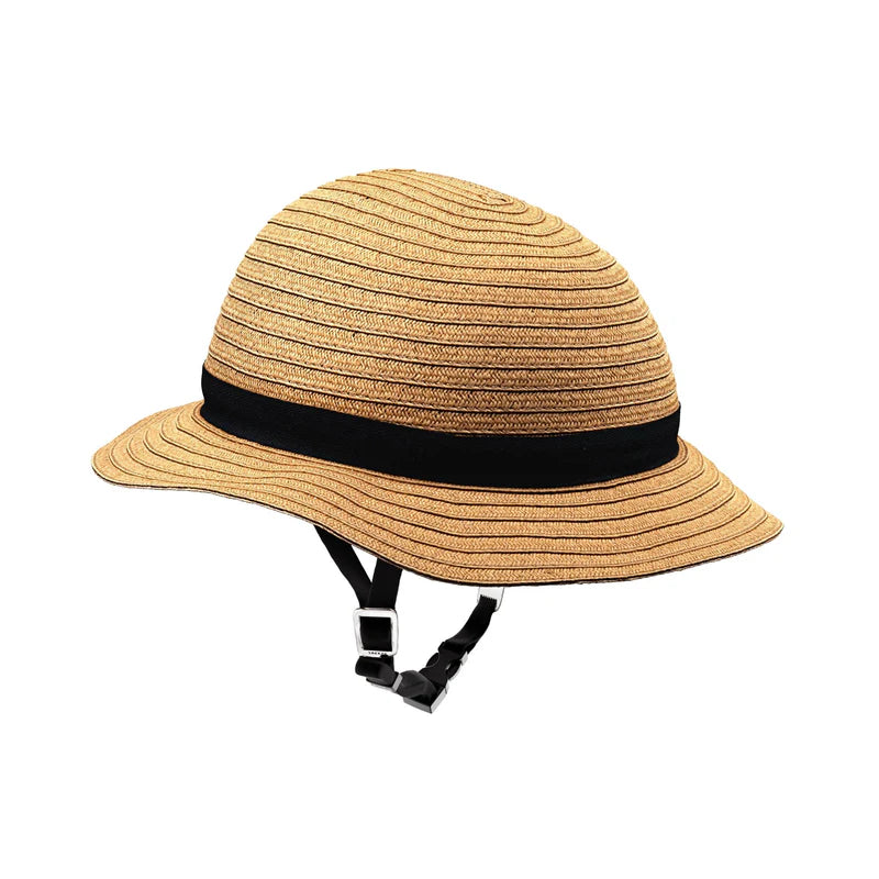 Yakkay Smart Two Black & Straw Hat Överdrag